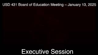 USD 431 January 2025 Board of Education Meeting