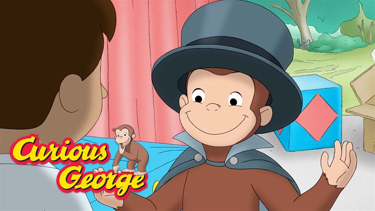 George Learns A Magic Trick 🐵 Curious George 🐵 Kids Cartoon 🐵 Kids ...