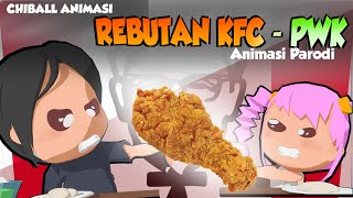 【 ANIMASI PARODI 】ADIK PRAZ REBUTAN KFC - PWK (Part 1)