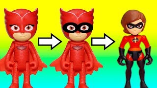 Lunchbox Surprises with Incredibles and PJ Masks Transforming Tower