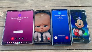 Viber vs Google Duo /Telegram incoming Calls Samsung A50/Samsung Z Fold3/Samsung S7edge/Samsung Note