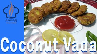 Coconut Vada Recipe (Home made)