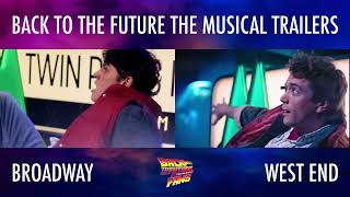 Back to the Future The Musical – Broadway & West End Trailer Comparison