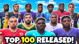 I Released the Top 100 NFL Players into Free Agency..