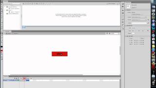 Flash CS6: How to make a button