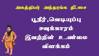 அகத்தியர்தீட்சை.34- தேகம் சுத்தமாகித் தங்கம் போல் மாற்றும் வித்தை