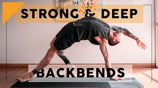 Open Your Backbends and Build Strength with This 50 Min Vinyasa Yoga Flow