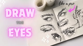 Learn to Draw Eyes Like a Pro!