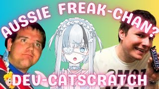 The unhinged "artist" dev-catscratch aka Bryce Cherry