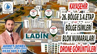 KAYAŞEHİR 26. BÖLGE 3.4. ETAP BÖLGE İSİM -BLOK NOLARI DRONE ÇEKİMİ #toki #kayaşehir #satılık#hd