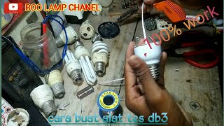 Cara buat alat tes db3// mudah - cara membuat alat servis lampu