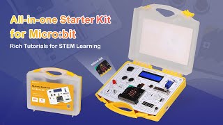 Elecrow Micro:bit All-in-one Starter Kit with 13 Modules and 21 Lessons
