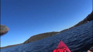 Kajakk tur Stensjön, Rådasjön opp elven til Mölnlycke 😍😀 Seabird Expedition 480