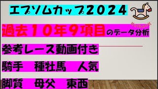 【エプソムカップ２０２４】徹底データ分析！出走馬参考動画付き【公式ラインにて競馬予想を無料配信中、概要欄をチェック！！】