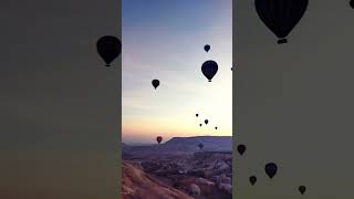 Kapadokya sıcak hava balonları