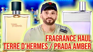 Fragrance Haul | Terre D'Hermes | Prada Amber | JPG Divine Pour femme