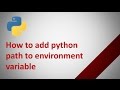 How to run Python program from CMD in Windows