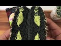 unwrapping sunshine matcha charcoal cream bun