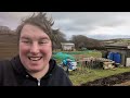 dealing with storm damage and huge potato harvest.