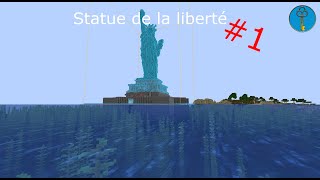 Minecraft : Statue de la liberté #1