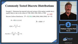 Commonly Tested Discrete Distributions (SOA Exam P – Probability – Univariate Random Variables)