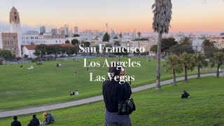 미국 LA 라스베가스 샌프란시스코 여행 ㅣ 9박10일에 도시 3개 가기💛 USA travel vlog