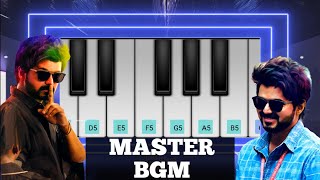 Master Teaser BGM | Piano Cover | Vijay | Anirudh | MadrasTamil