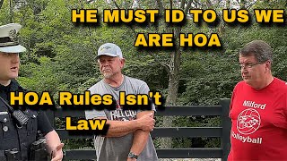 HOA President Thought His Rules Were Law