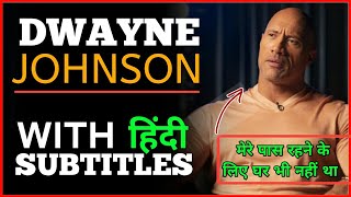 Dwayne "The Rock" Johnson's Eye Opening Speech 🔥- Best MOTIVATION Ever 2021 With Hindi Subtitles.