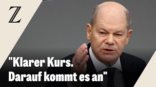 Scholz greift Merz in letzter Bundestagsdebatte an