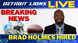 NFL BREAKING NEWS: Brad Holmes Hired by the Detroit Lions