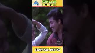 Chudithar Aninthu Video Song | Poovellam Kettuppar Movie Songs | Suriya | Jyothika | #YTShorts