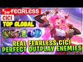 Real Fearless Cici Perfect Outplay Enemies [ Top Global Cici ] ˣ༻ғєαʀʟєss - Mobile Legends Build