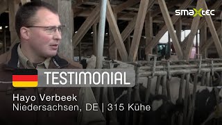 smaXtec | Testimonial | Hayo Verbeek, Niedersachsen, DE