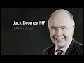 Jack Dromey passes away (1948 - 2022) (UK) - BBC News - 7th January 2022