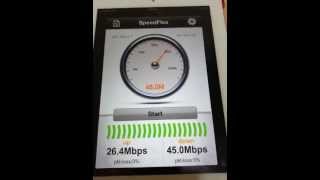 Using Speedflex for wireless throughput test