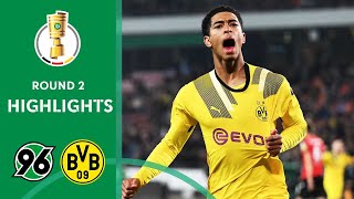 No problems for BVB - Hannover 96 vs. Borussia Dortmund 0-2 | Highlights | DFB-Pokal Round 2