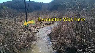Mini excavator removes beaver dam *Update* Figure It Outdoors