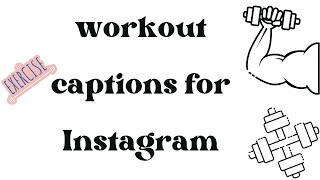 workout captions for Instagram | Workout Motivational Quotes | gym captions for Instagram