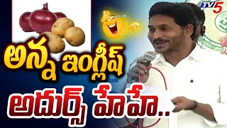 అన్న ఆణిముత్యం.! YSRCP YS Jagan Potato Onion Video Viral Sensation in Social Media | TV5 News