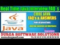 Java Interview FAQs || Interview questions on Inheritance by Ratan
