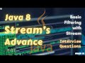 01- Basic Filtering in Stream | Master Java 8 Stream | HackCS