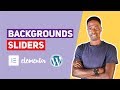 How To Create A Background Slider in WordPress with Elementor (FREE)