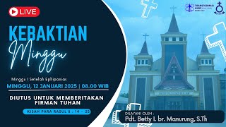 Ibadah Minggu I Setelah Ephipanias HKBP P. Bulan Medan, Minggu 12 Januari 2025 | Pukul 08.00 WIB