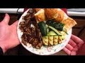 Foreman Grill Recipe: Grilled Steak and Zucchini with Rolls