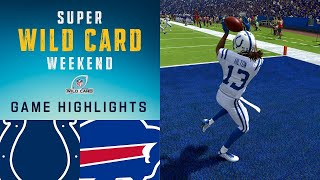 Colts vs. Bills Wildcard | Madden 21 Simulation Highlights
