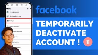 How To Temporarily Deactivate Facebook Account (Take a Break From Facebook) !