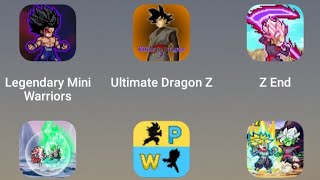 Legendary Mini Warriors,Ultimate Dragon Z,Z End,Saiyan Fighter,Power Warriors,Legendary Future