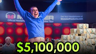 High Stakes Showdown: $5,100,000 on the Line in Back-to-Back Poker Finals!