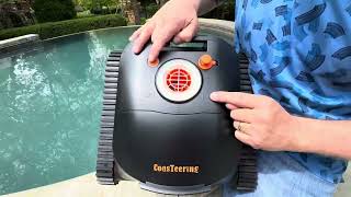 CoasTeering Cordless Robotic Pool Cleaner